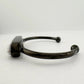 Black Ondine White Quartz Bangle Bracelet - Kinsley Armelle - Bracelet - A+ Stuff