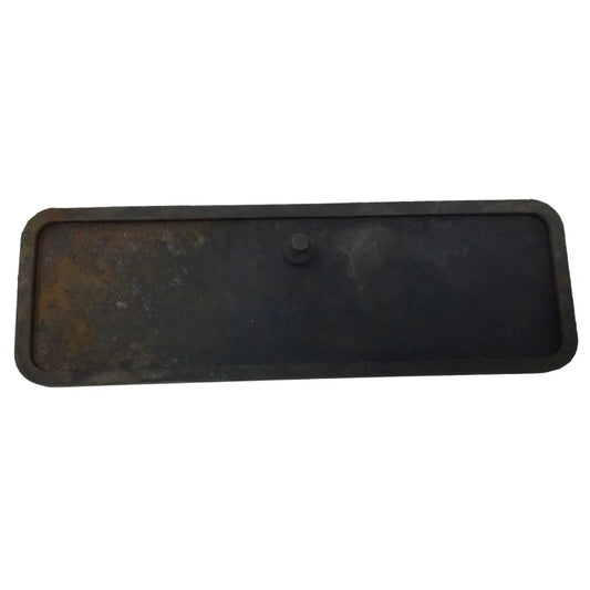 Black Rubber Automotive Replacement Part - Black Rectangle with Arrow on it - A+ Stuff - Auto Part - A+ Stuff