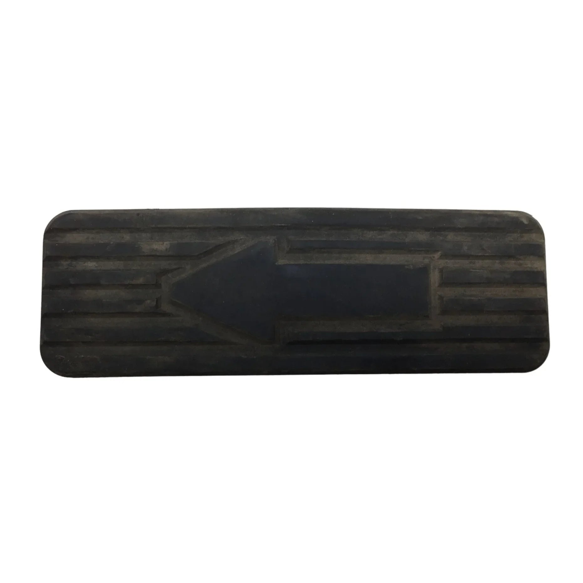 Black Rubber Automotive Replacement Part - Black Rectangle with Arrow on it - A+ Stuff - Auto Part - A+ Stuff