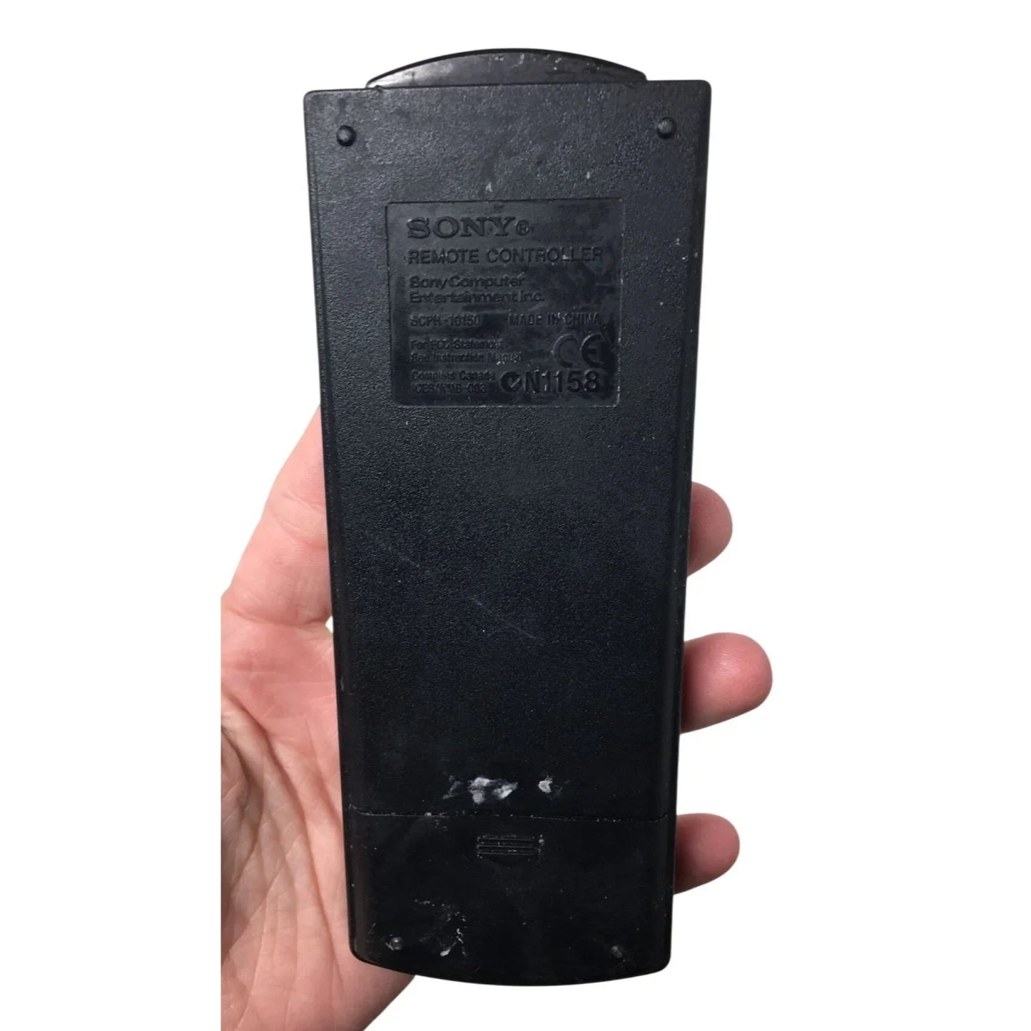 Black Sony PS2 Remote Controller (DVD/PlayStation) - A+ Stuff - Games - A+ Stuff