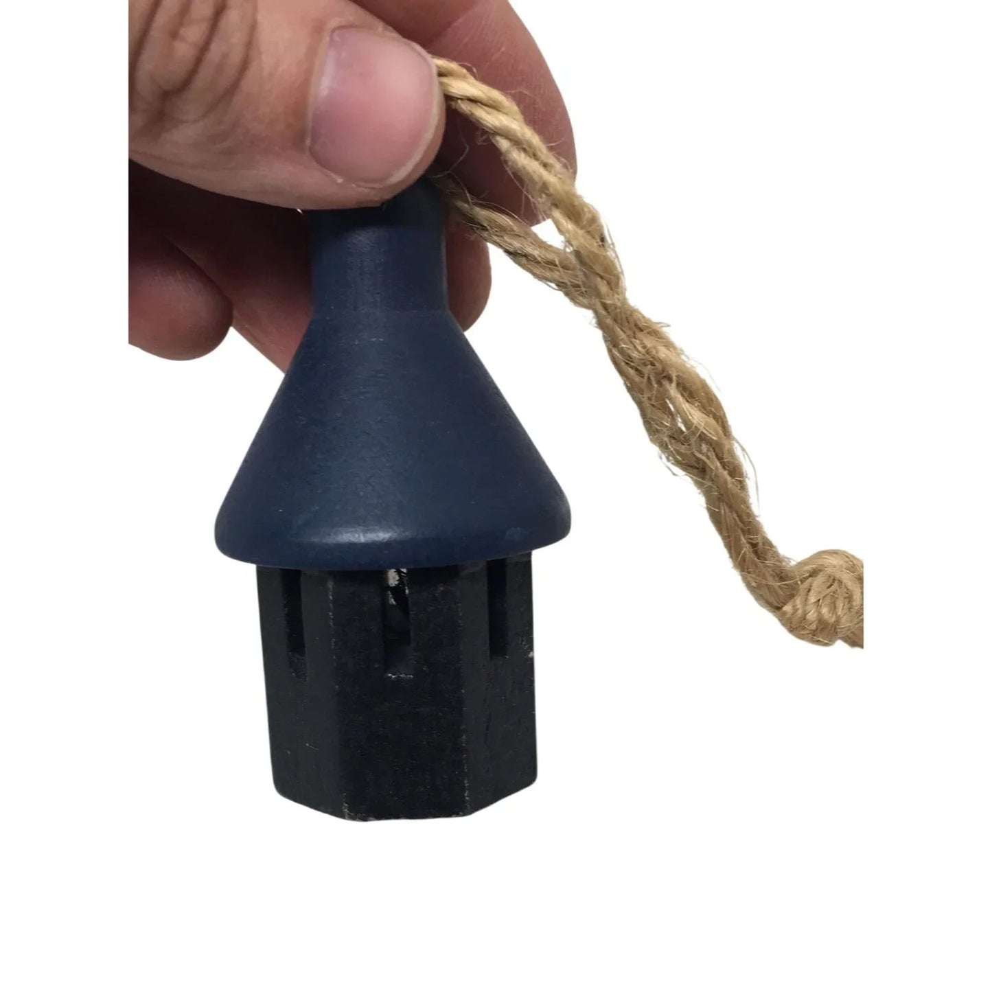 Blue and Black House Christmas Tree Ornament - A+ Stuff - Holiday Ornaments - A+ Stuff