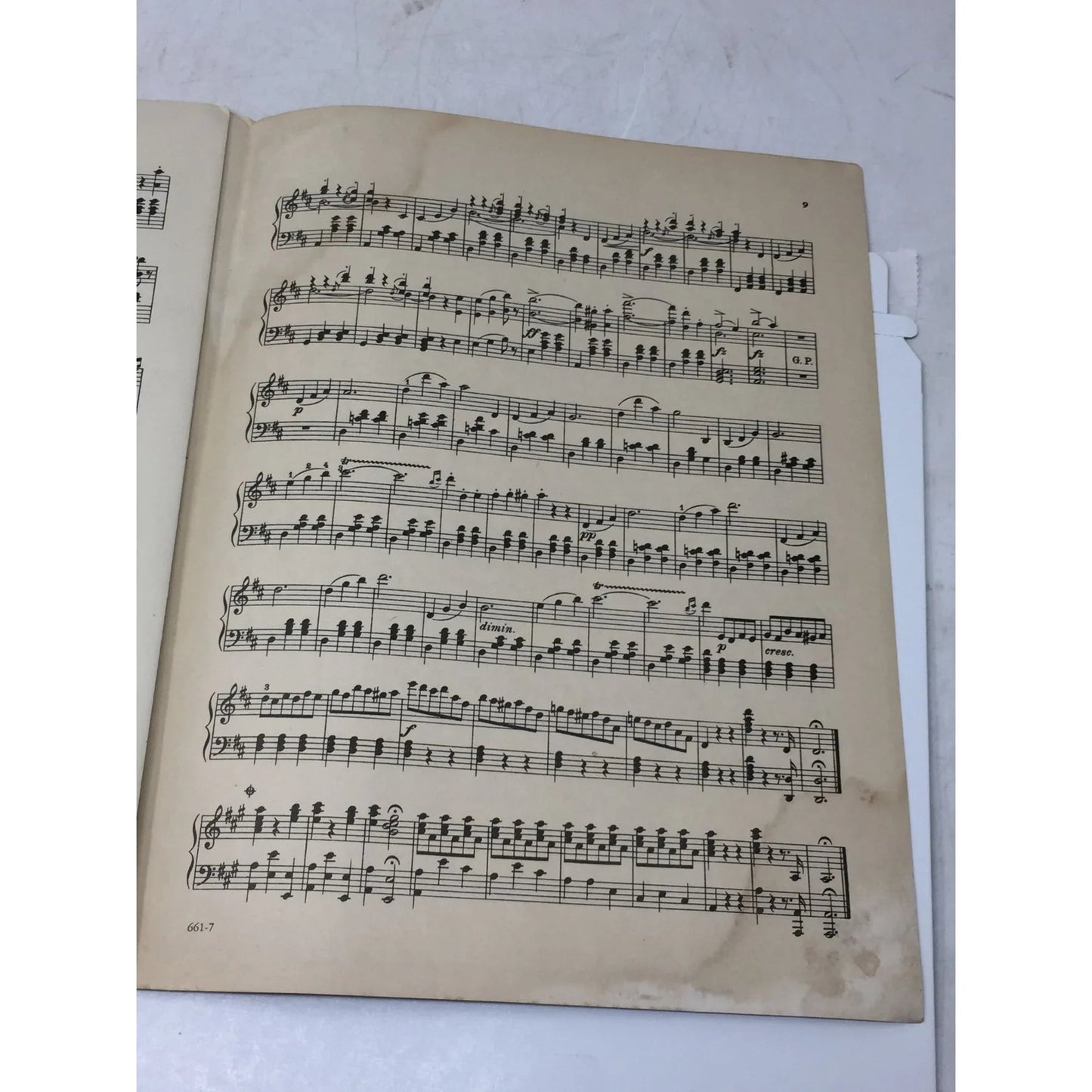 ''Blue Danube'' by Johann Strauss Vintage Sheet Music Book - Miller music corporation - sheet music - A+ Stuff