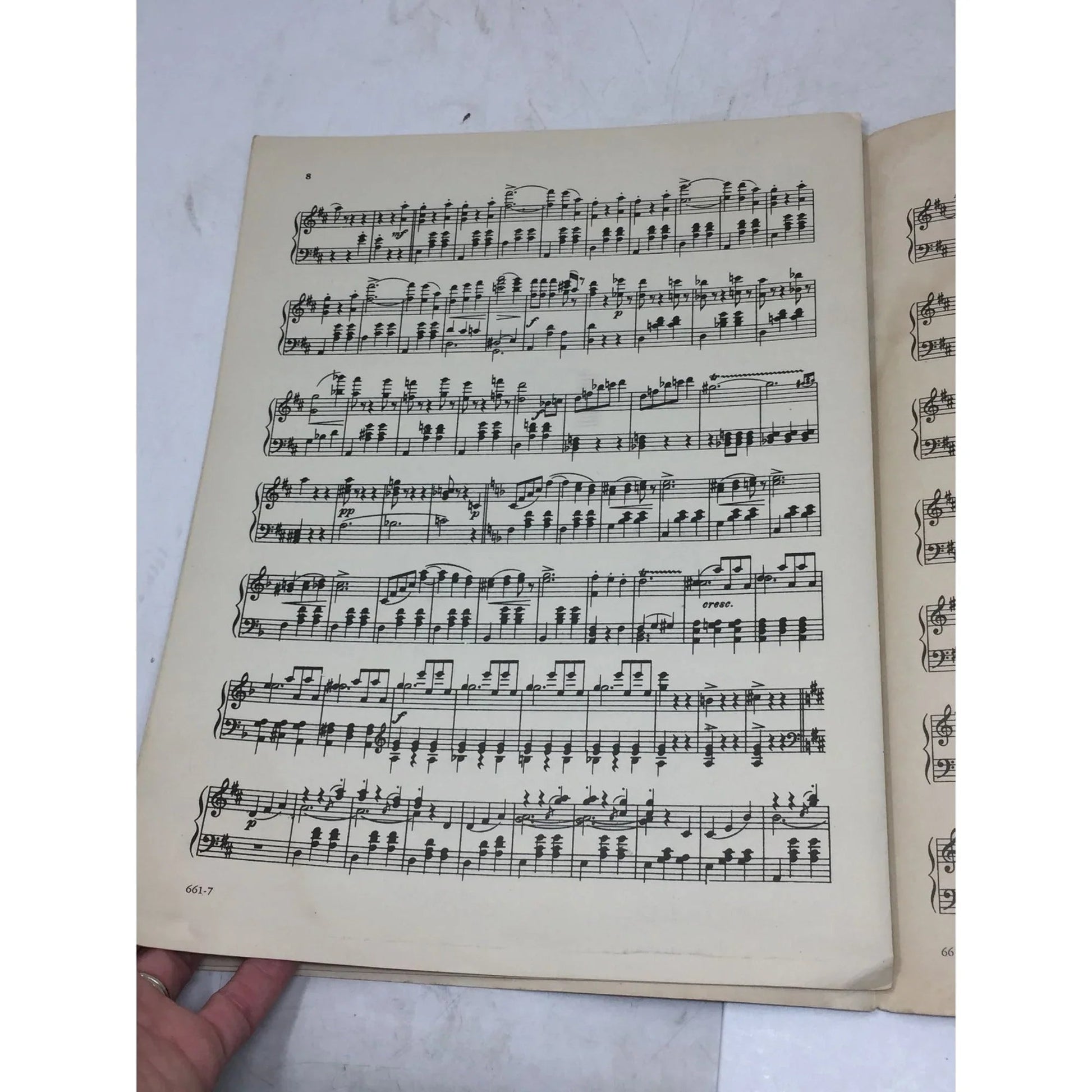 ''Blue Danube'' by Johann Strauss Vintage Sheet Music Book - Miller music corporation - sheet music - A+ Stuff