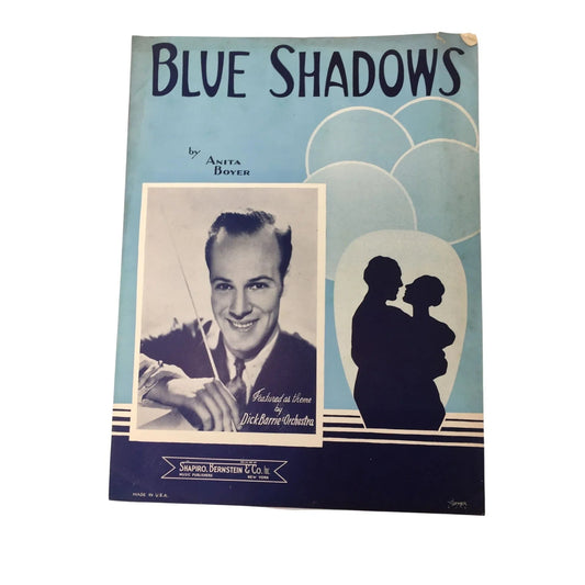 ''BLUE SHADOWS'' BY ANITA BOYER SHEET MUSIC BOOK - A+ Stuff - SHEET MUSIC - A+ Stuff