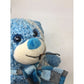 Blue Teddy Bear Plush Stuffed Animal Toy wearing a Blue Scarf - A+ Stuff - Stuffed Animals - A+ Stuff