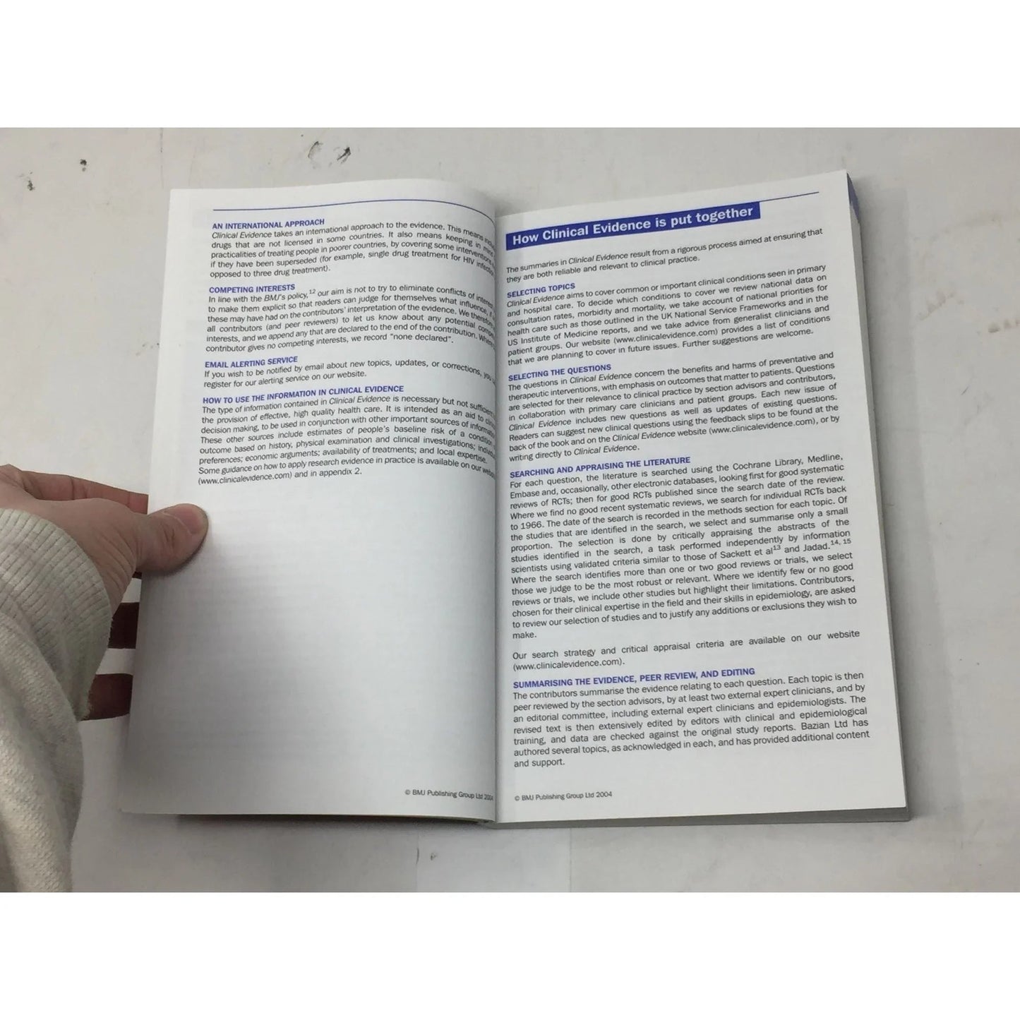 BMJ Clinical Evidence Mental Health Softcover Book - A+ Stuff - Books - A+ Stuff