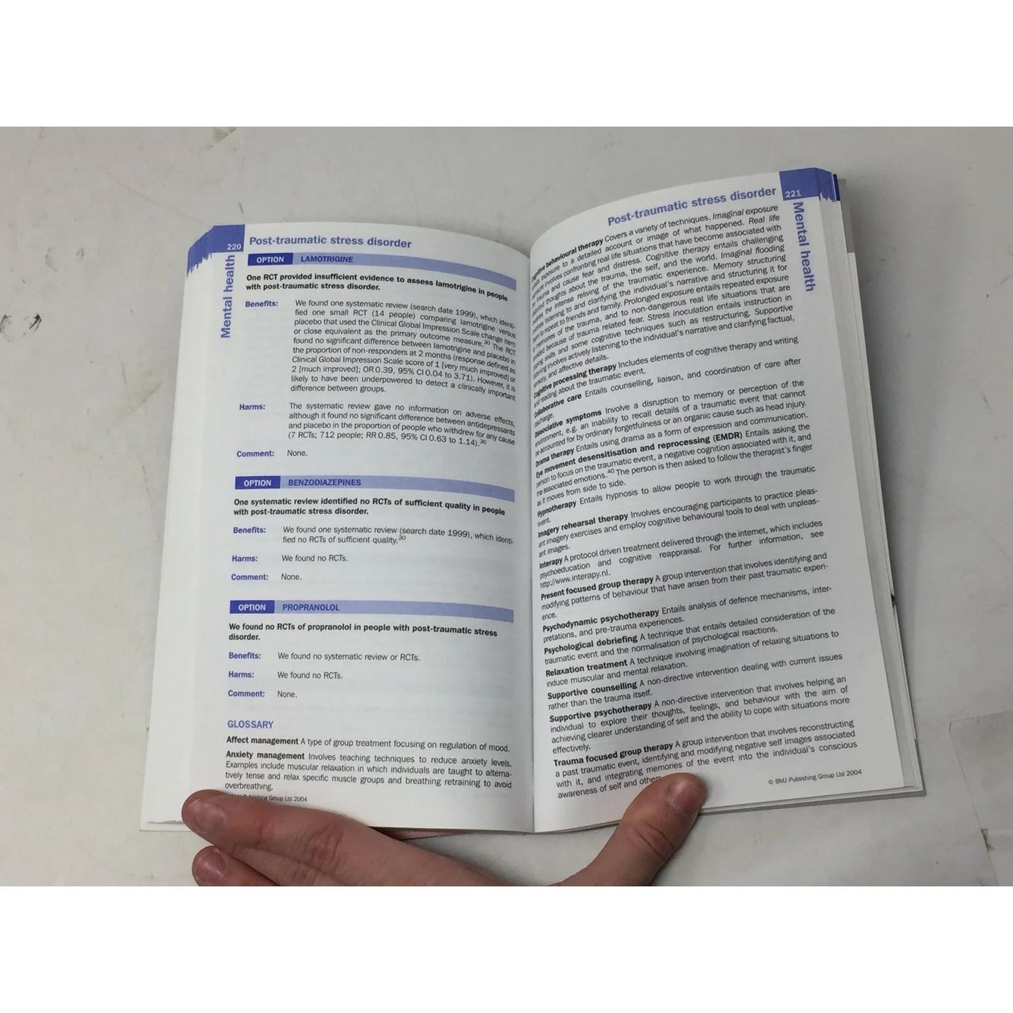 BMJ Clinical Evidence Mental Health Softcover Book - A+ Stuff - Books - A+ Stuff
