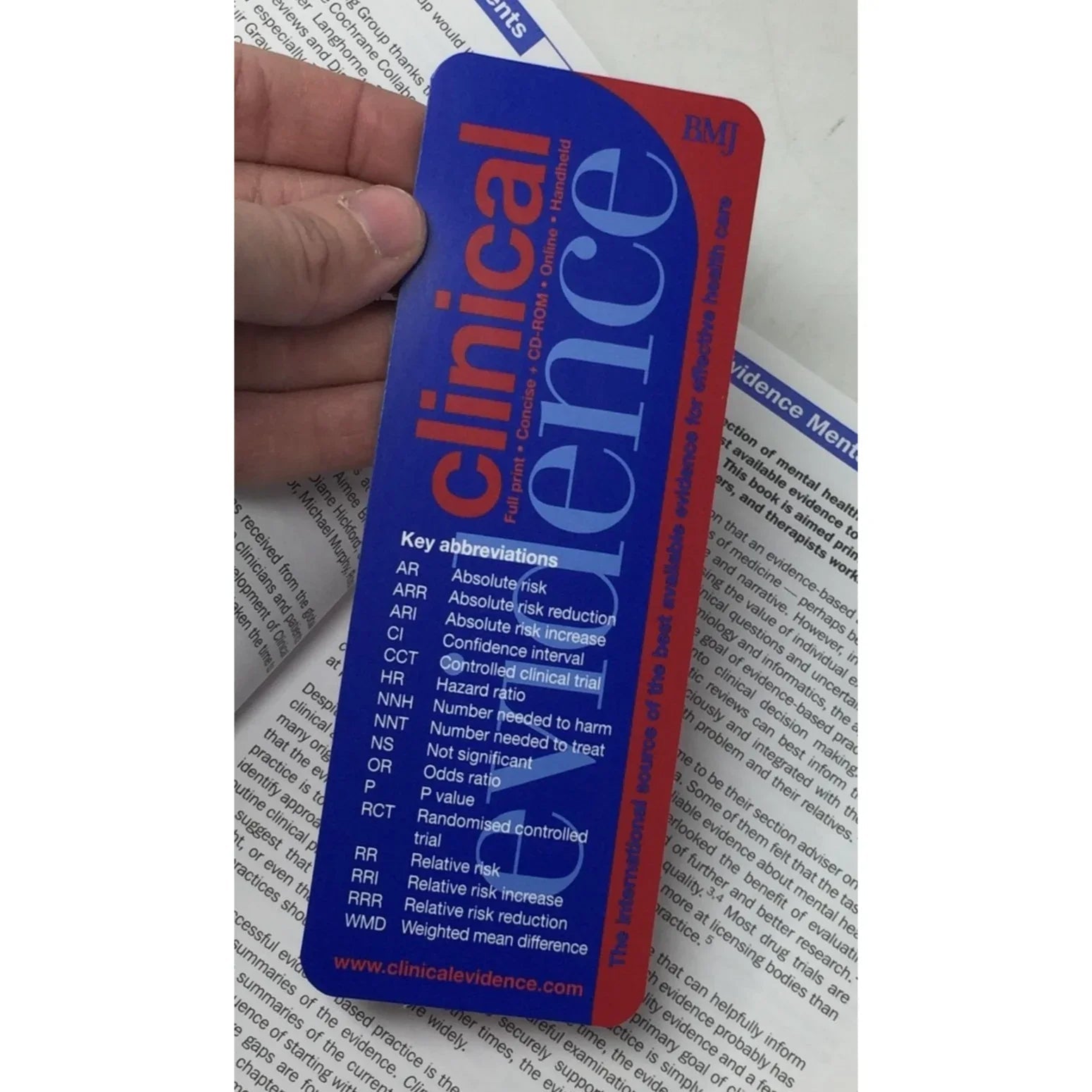 BMJ Clinical Evidence Mental Health Softcover Book - A+ Stuff - Books - A+ Stuff