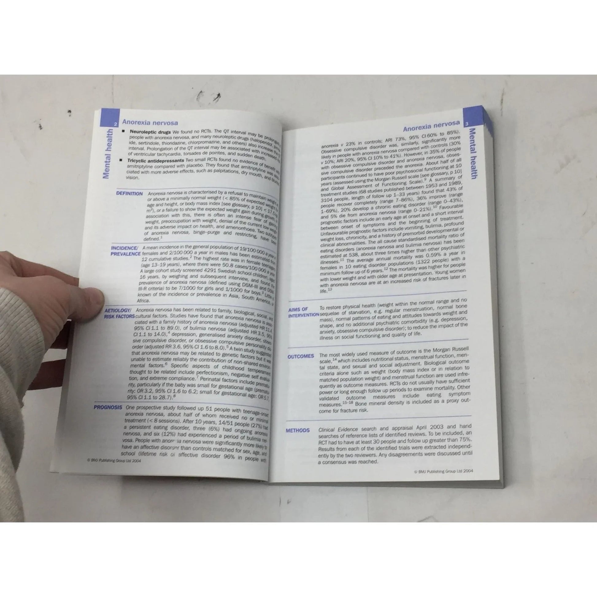 BMJ Clinical Evidence Mental Health Softcover Book - A+ Stuff - Books - A+ Stuff