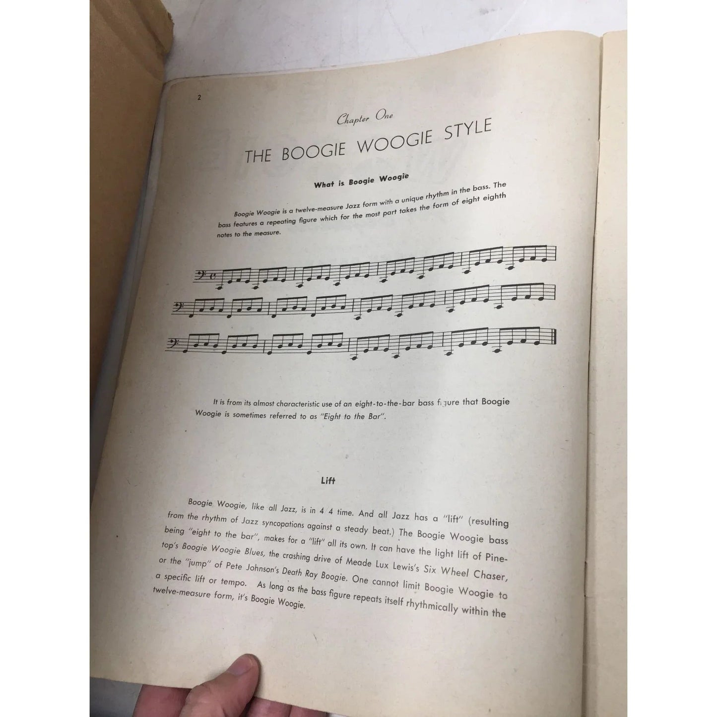 ''Boogie Woogie For Beginners'' Sheet Music Book - A+ Stuff - Sheet Music - A+ Stuff