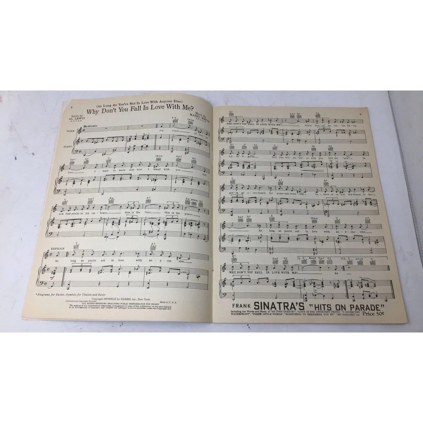 Book 3 Rainbow Album of Popular Songs Complete Words & Music - A+ Stuff - sheet music - A+ Stuff