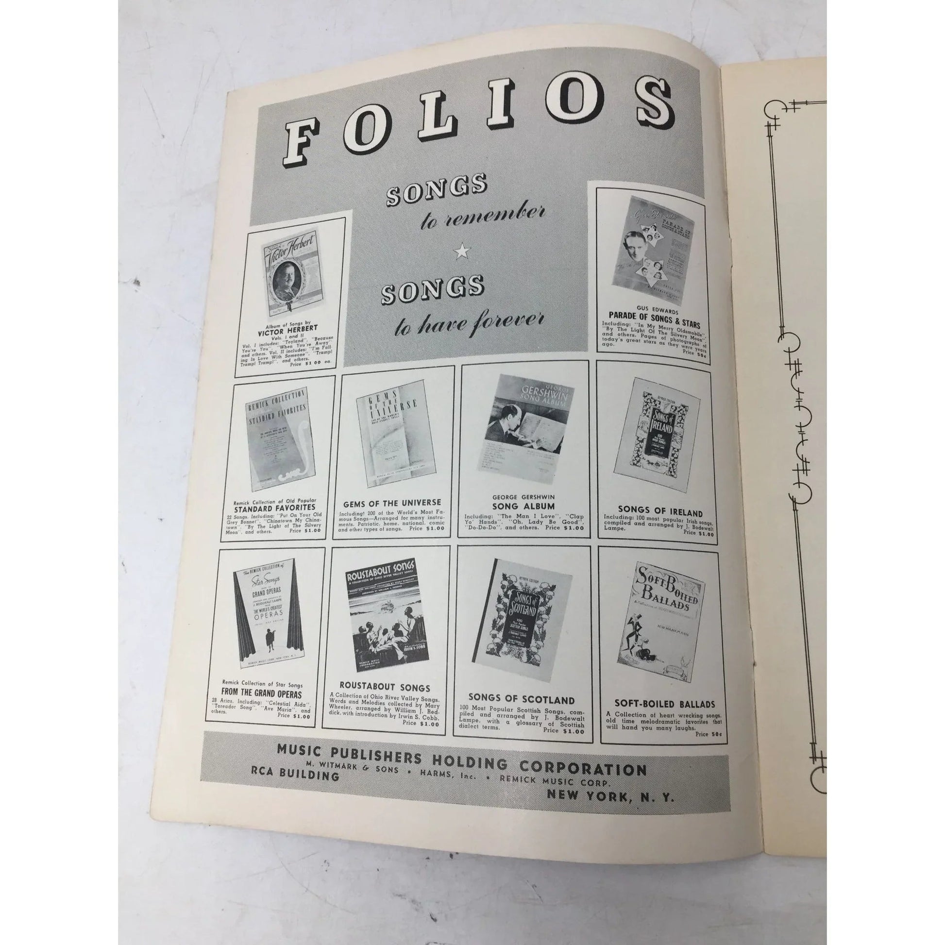 Book 3 Rainbow Album of Popular Songs Complete Words & Music - A+ Stuff - sheet music - A+ Stuff