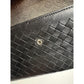 Bottega Veneta Intrecciato Woven Black Leather Long Flap Wallet - Bottega Veneta - Womens Wallet - A+ Stuff
