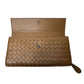 Bottega Veneta Intrecciato Woven Tan Leather Long Flap Wallet - Bottega Veneta - Women's Long Wallet - A+ Stuff