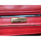 Bottega Veneta Red Leather Document Tote Shoulder Bag w Black Interior - A+ Stuff