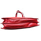 Bottega Veneta Red Leather Document Tote Shoulder Bag w Black Interior - A+ Stuff