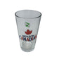 Vintage MOLSON CANADIAN Clear Glass Cup with number 32 On The Bottom