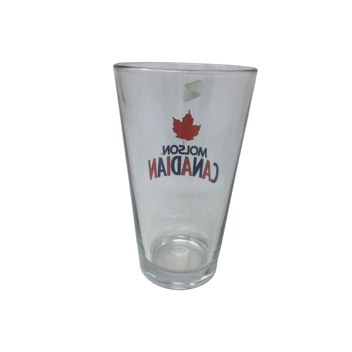 Vintage MOLSON CANADIAN Clear Glass Cup with number 32 On The Bottom