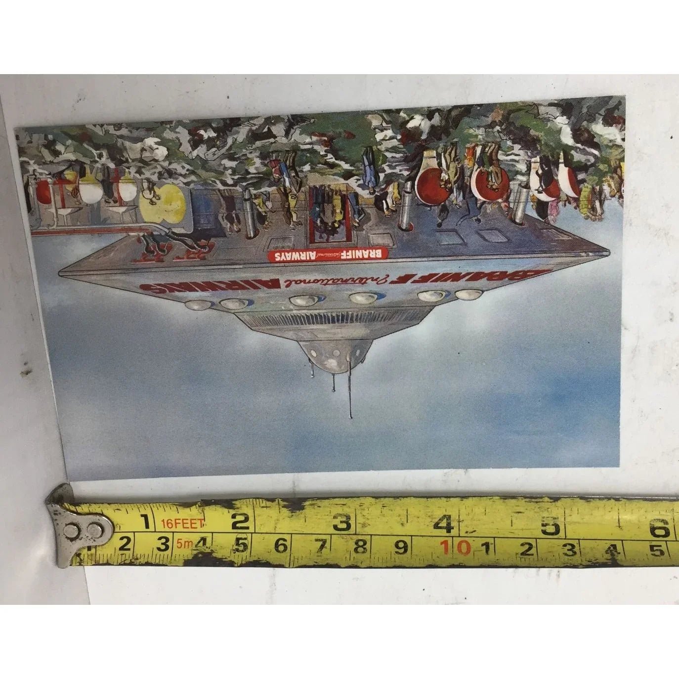 Braniff International Airways Space Ship Freedomland, USA Postcard - A+ Stuff - Souvenir - A+ Stuff