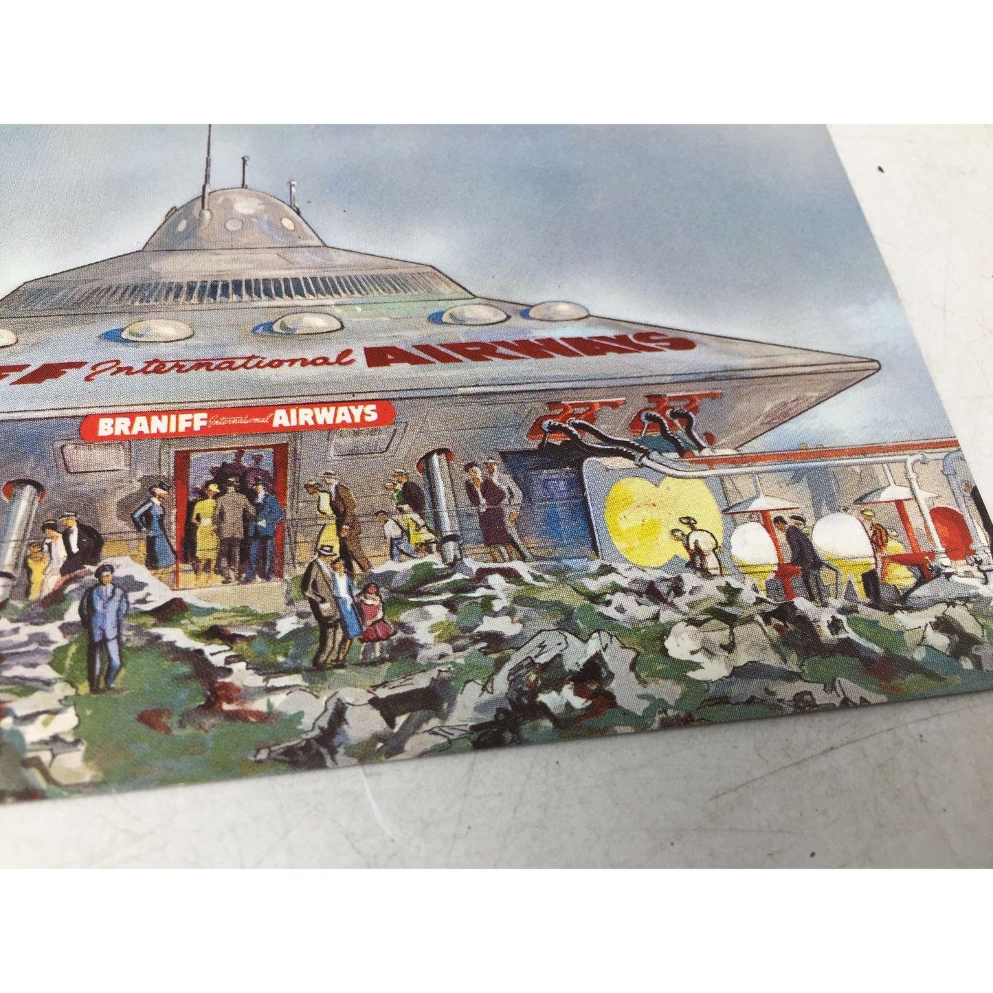 Braniff International Airways Space Ship Freedomland, USA Postcard - A+ Stuff - Souvenir - A+ Stuff