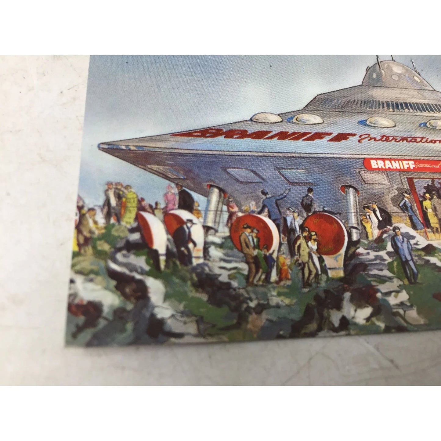 Braniff International Airways Space Ship Freedomland, USA Postcard - A+ Stuff - Souvenir - A+ Stuff