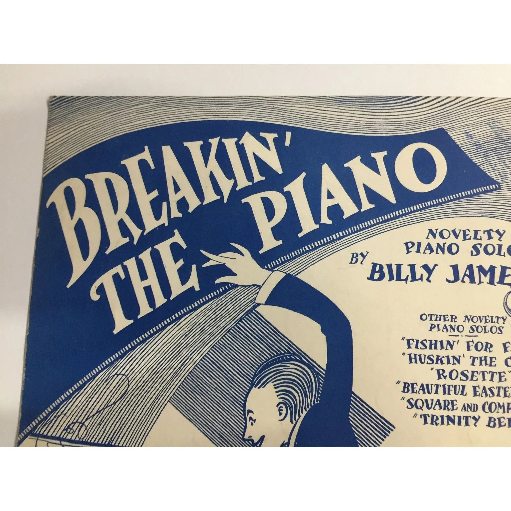 ''Breakin' The Piano'' Novelty Piano Solo by Billy James Sheet music book - A+ Stuff - SHEET MUSIC - A+ Stuff