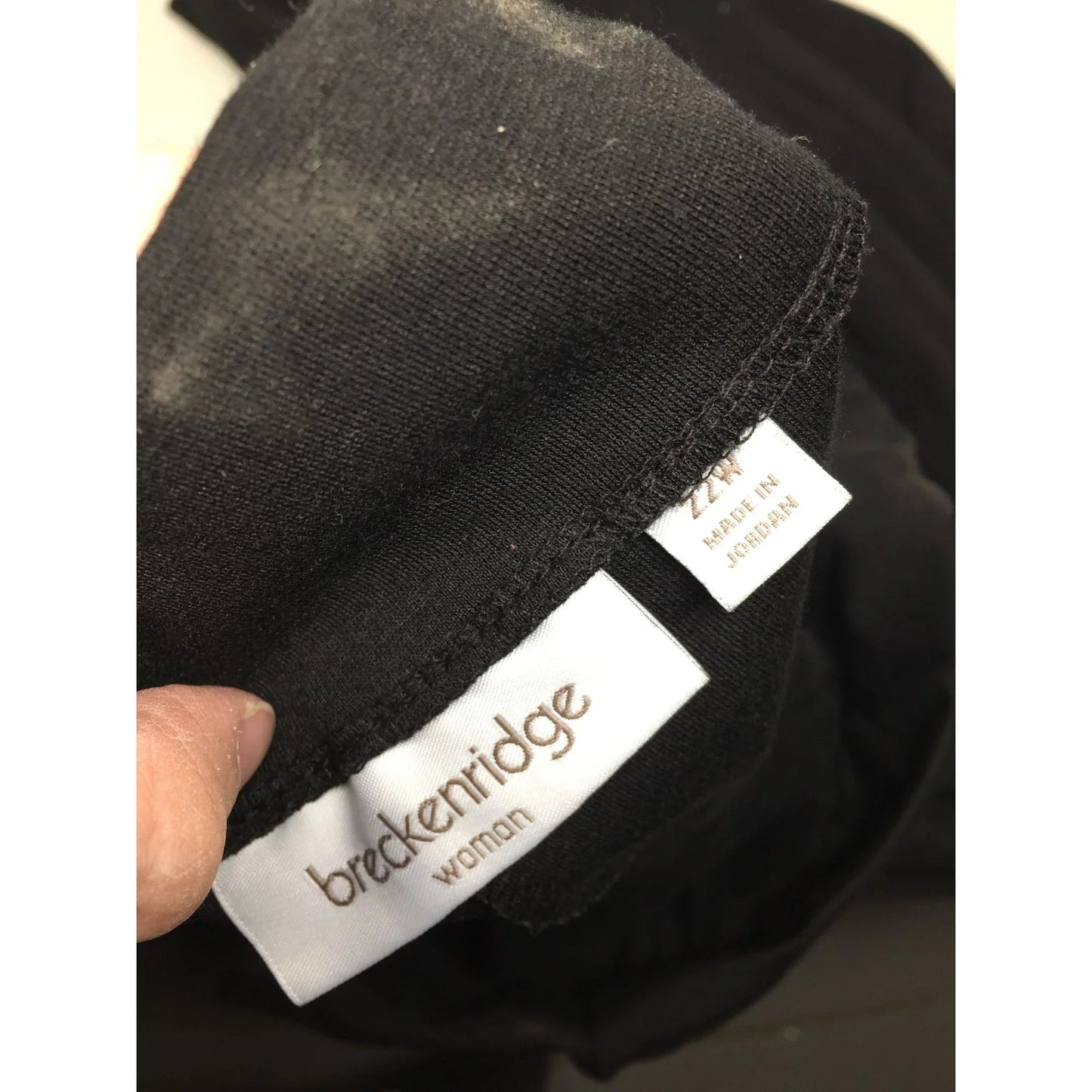 Breckenridge Womens Black Pants With Pockets Size 22W - breckenridge - Pants - A+ Stuff