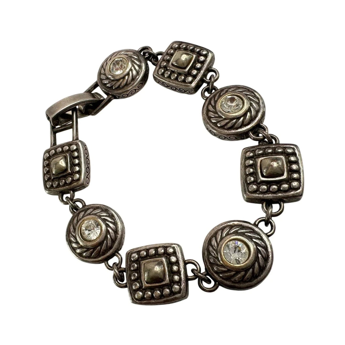 Brighton Heiress Crystal Link Bracelet, Hearts on Back Side instead of Crystals - Brighton - Designer Braceet - A+ Stuff