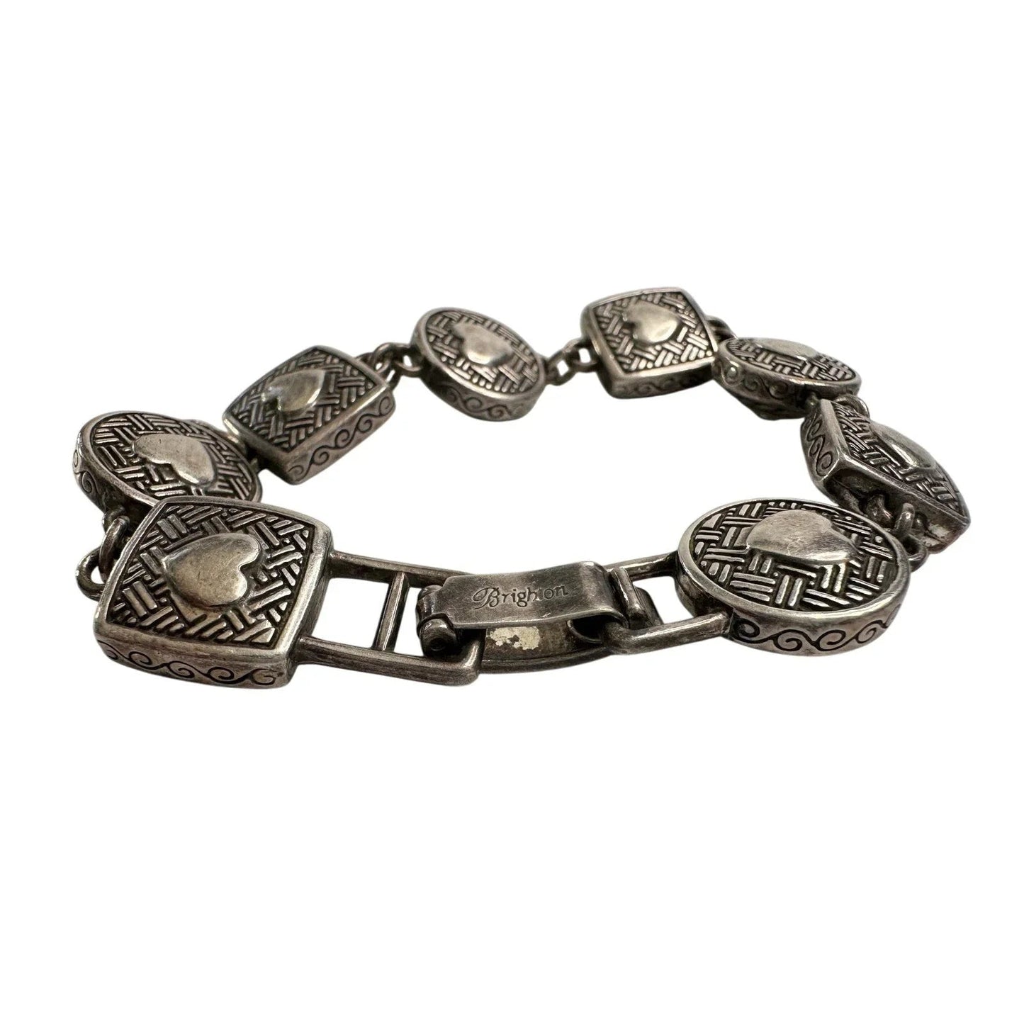Brighton Heiress Crystal Link Bracelet, Hearts on Back Side instead of Crystals - Brighton - Designer Braceet - A+ Stuff