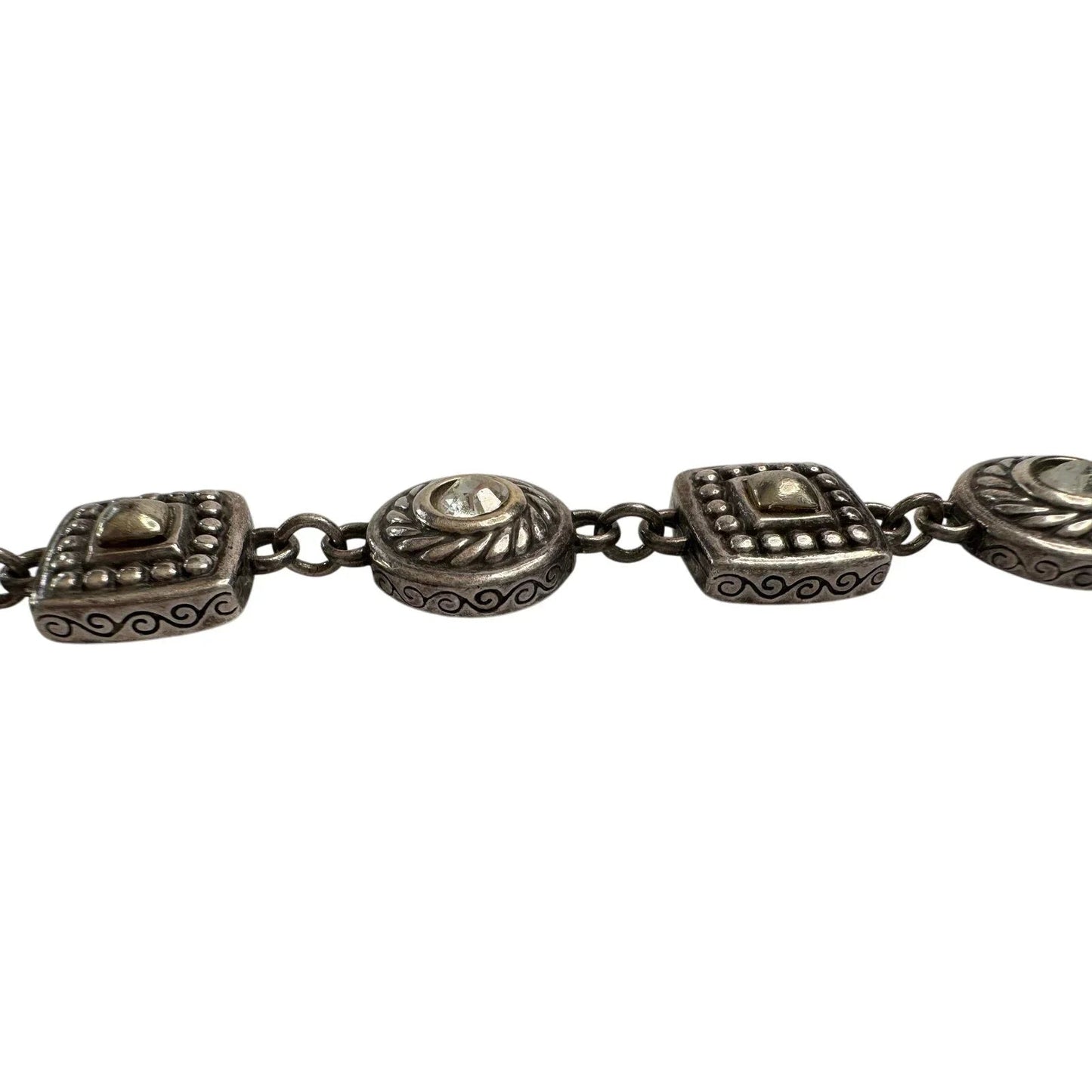 Brighton Heiress Crystal Link Bracelet, Hearts on Back Side instead of Crystals - Brighton - Designer Braceet - A+ Stuff