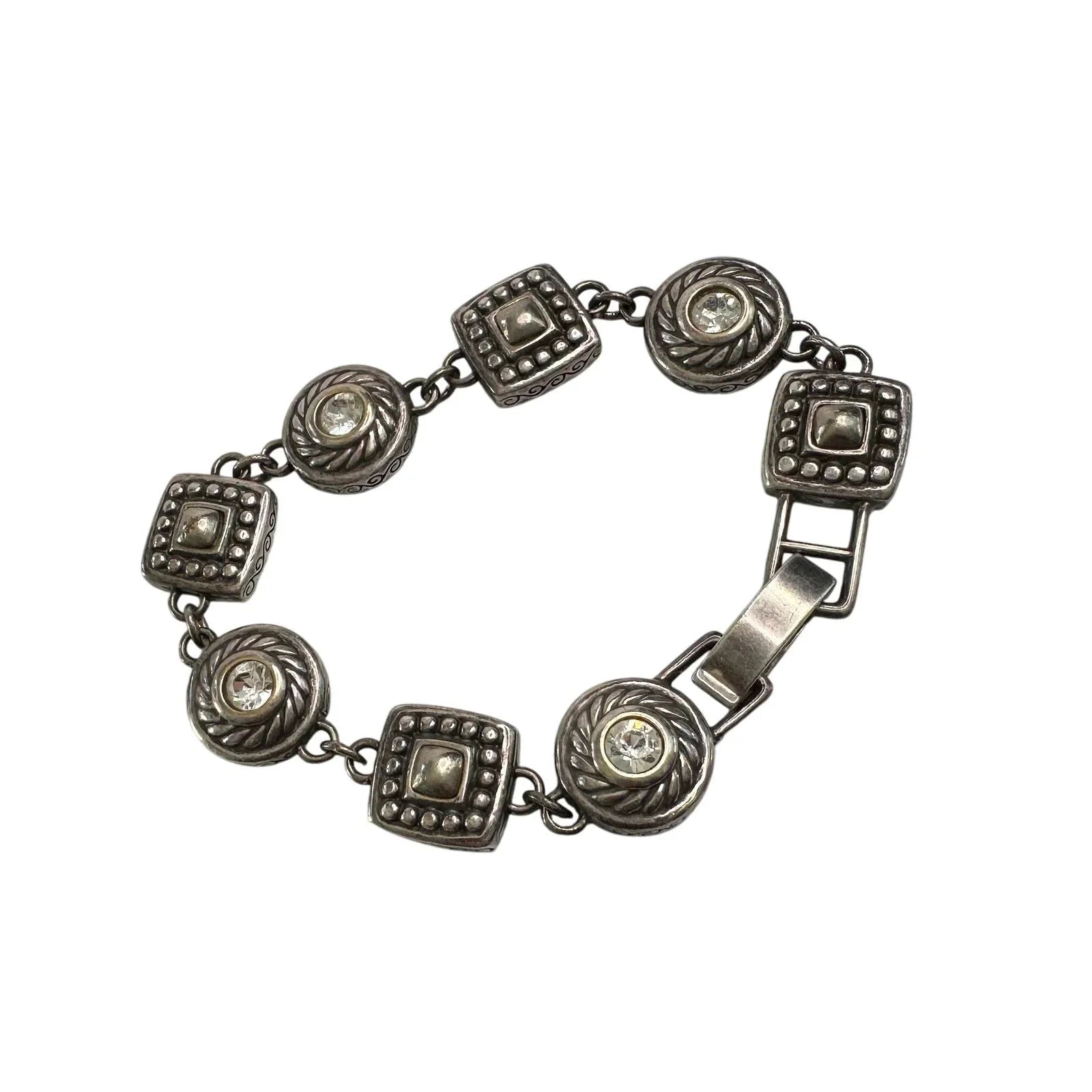 Brighton Heiress Crystal Link Bracelet, Hearts on Back Side instead of Crystals - Brighton - Designer Braceet - A+ Stuff