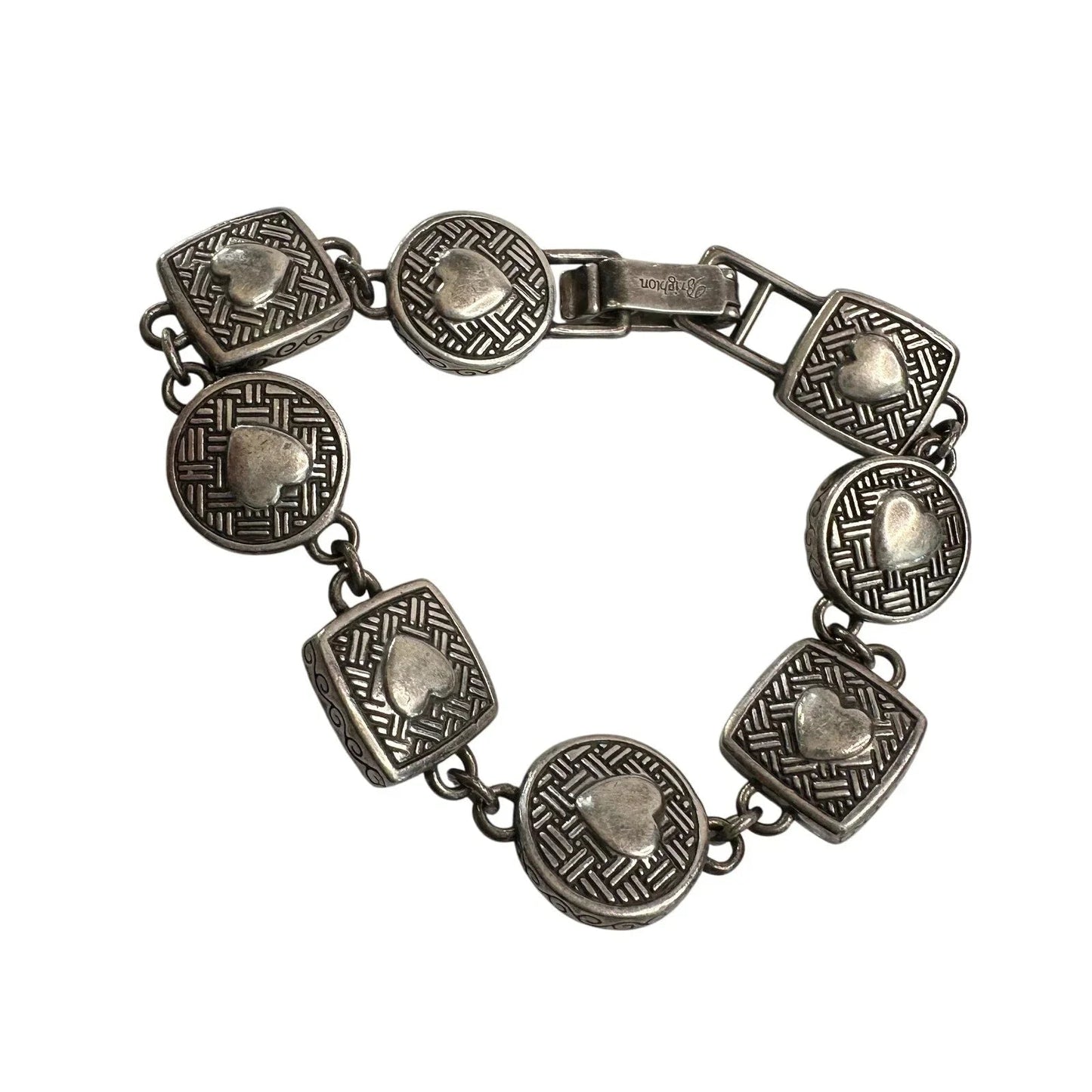 Brighton Heiress Crystal Link Bracelet, Hearts on Back Side instead of Crystals - Brighton - Designer Braceet - A+ Stuff