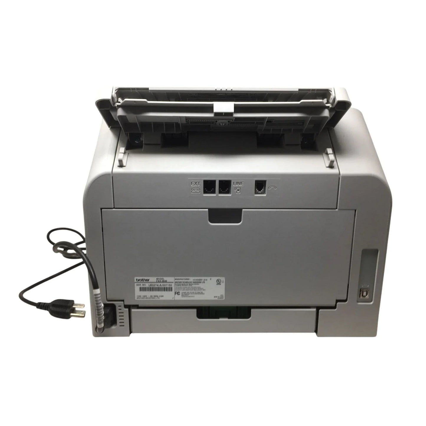 Brother Laser Fax Super G3/33.6 kbps - IntelliFax (Model Fax - 2840) - Parker Brothers - Office Supplies - A+ Stuff