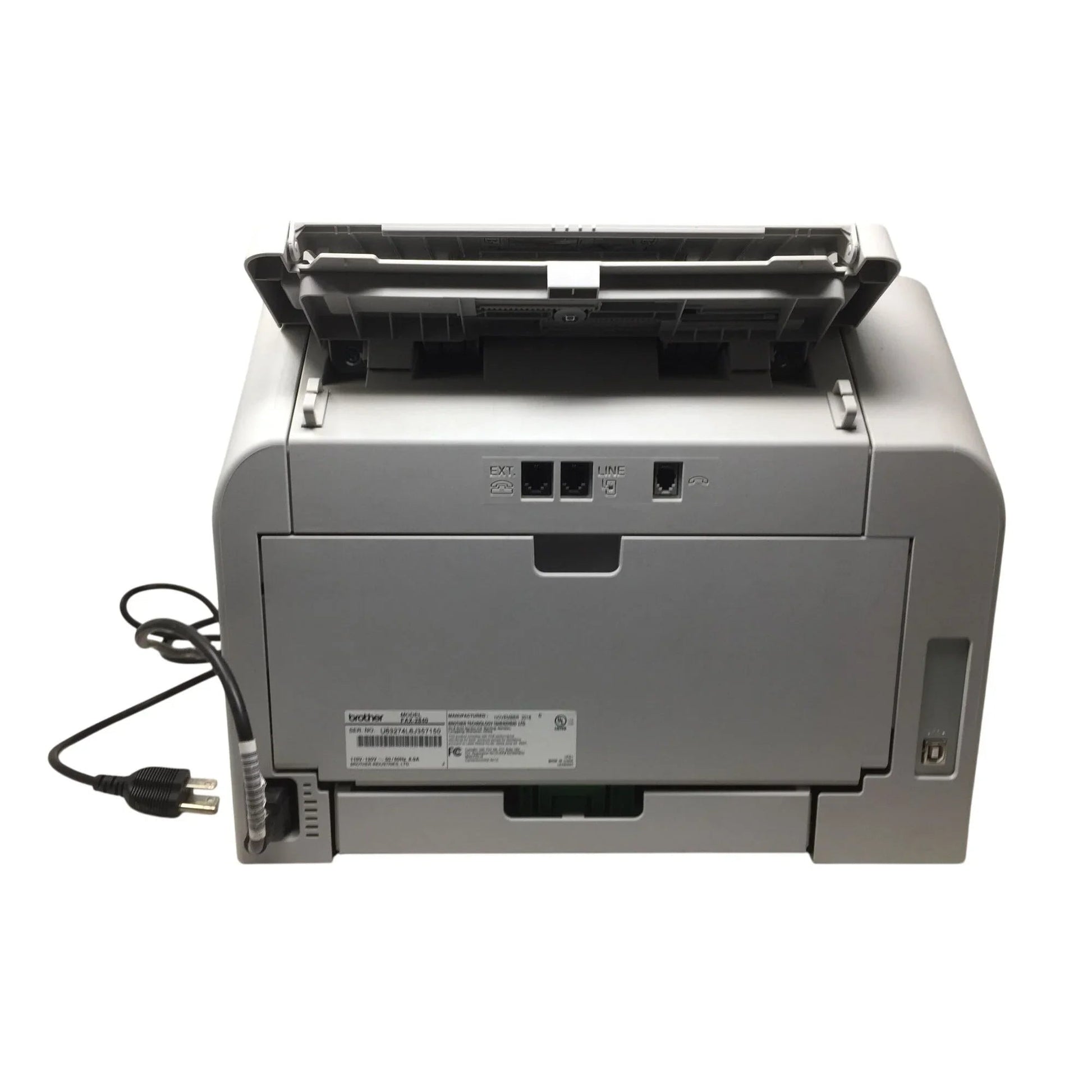 Brother Laser Fax Super G3/33.6 kbps - IntelliFax (Model Fax - 2840) - Parker Brothers - Office Supplies - A+ Stuff