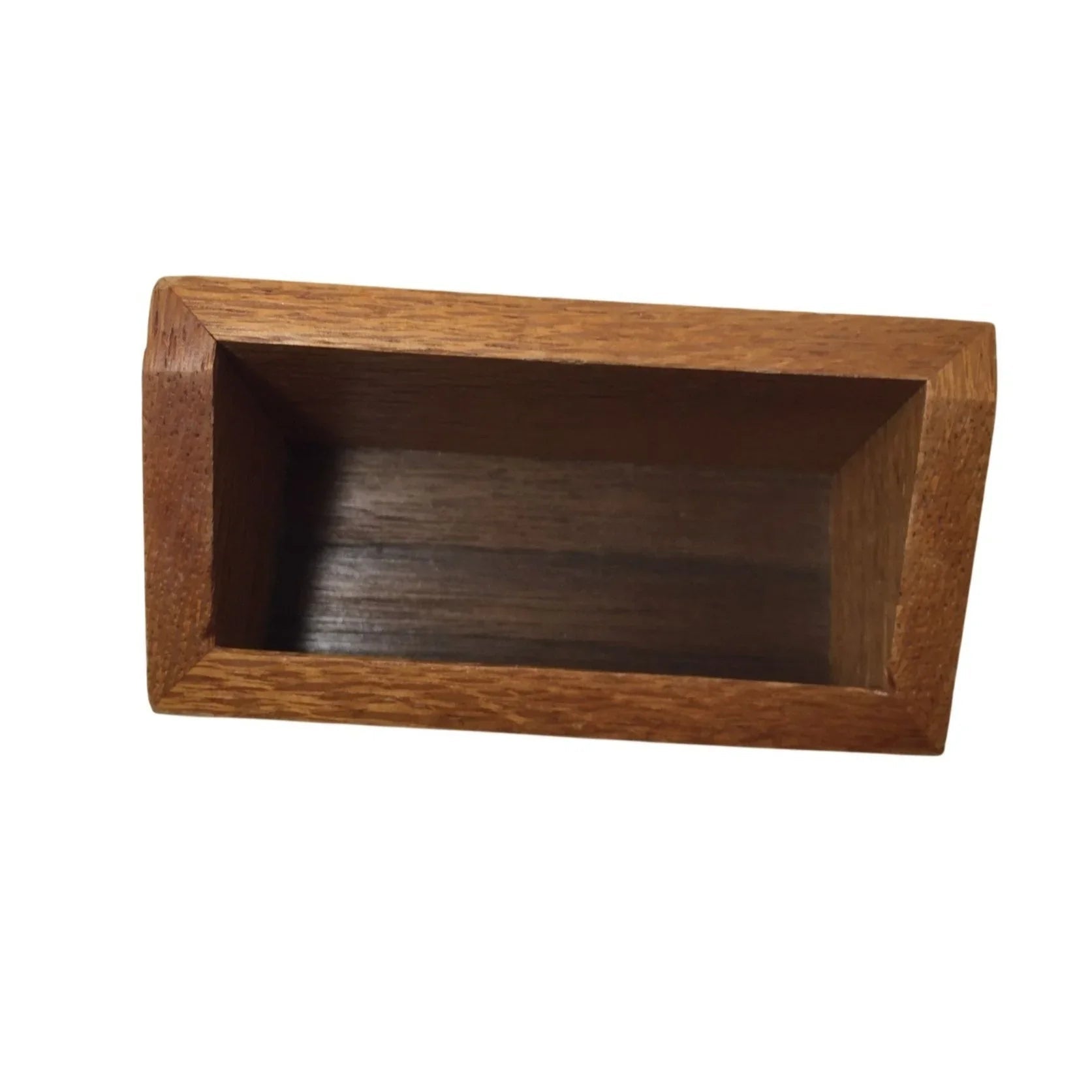 Brown Wooden Business Card Holder - A+ Stuff - card holder - A+ Stuff
