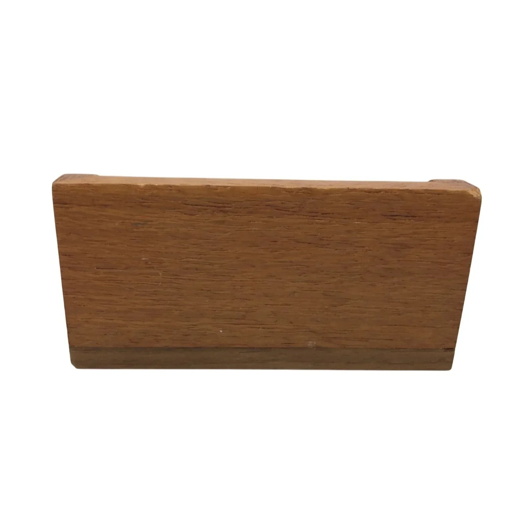 Brown Wooden Business Card Holder - A+ Stuff - card holder - A+ Stuff