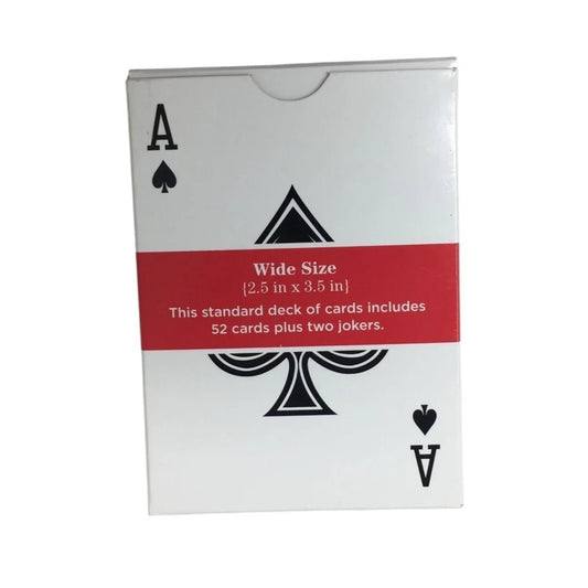 brybelly Standard Playing Cards Wide Size Regular Deck - brybelly - Card Games - A+ Stuff