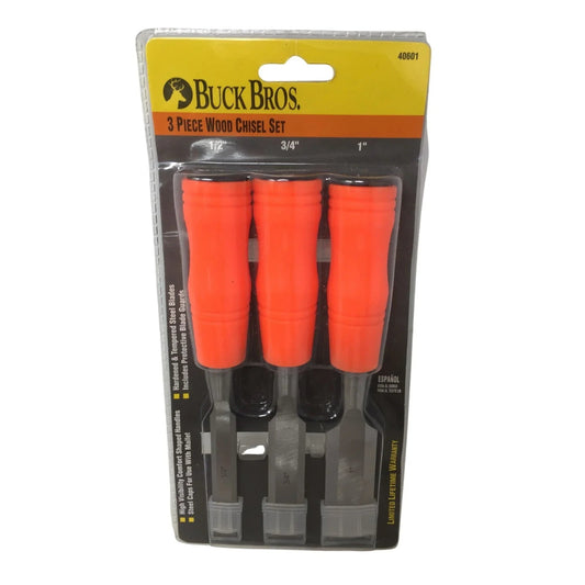 Buck Bros 3 Piece Wood Chisel Set (new) - A+ Stuff - Tools - A+ Stuff
