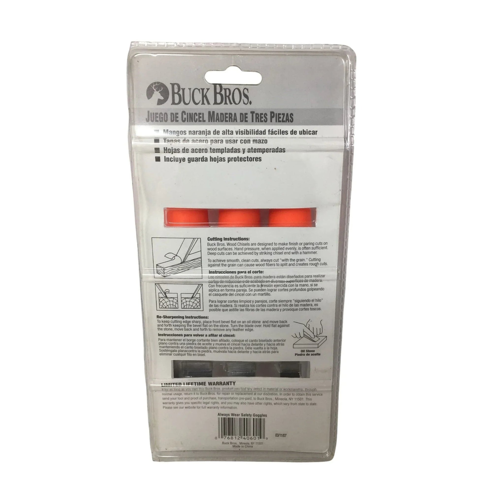 Buck Bros 3 Piece Wood Chisel Set (new) - A+ Stuff - Tools - A+ Stuff