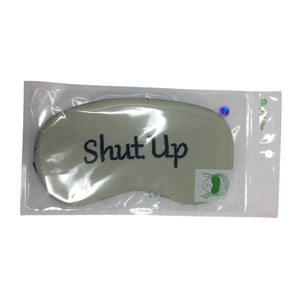 Buqu Fashion Women's ''Shut Up'' Sleeping Eye Mask (New)