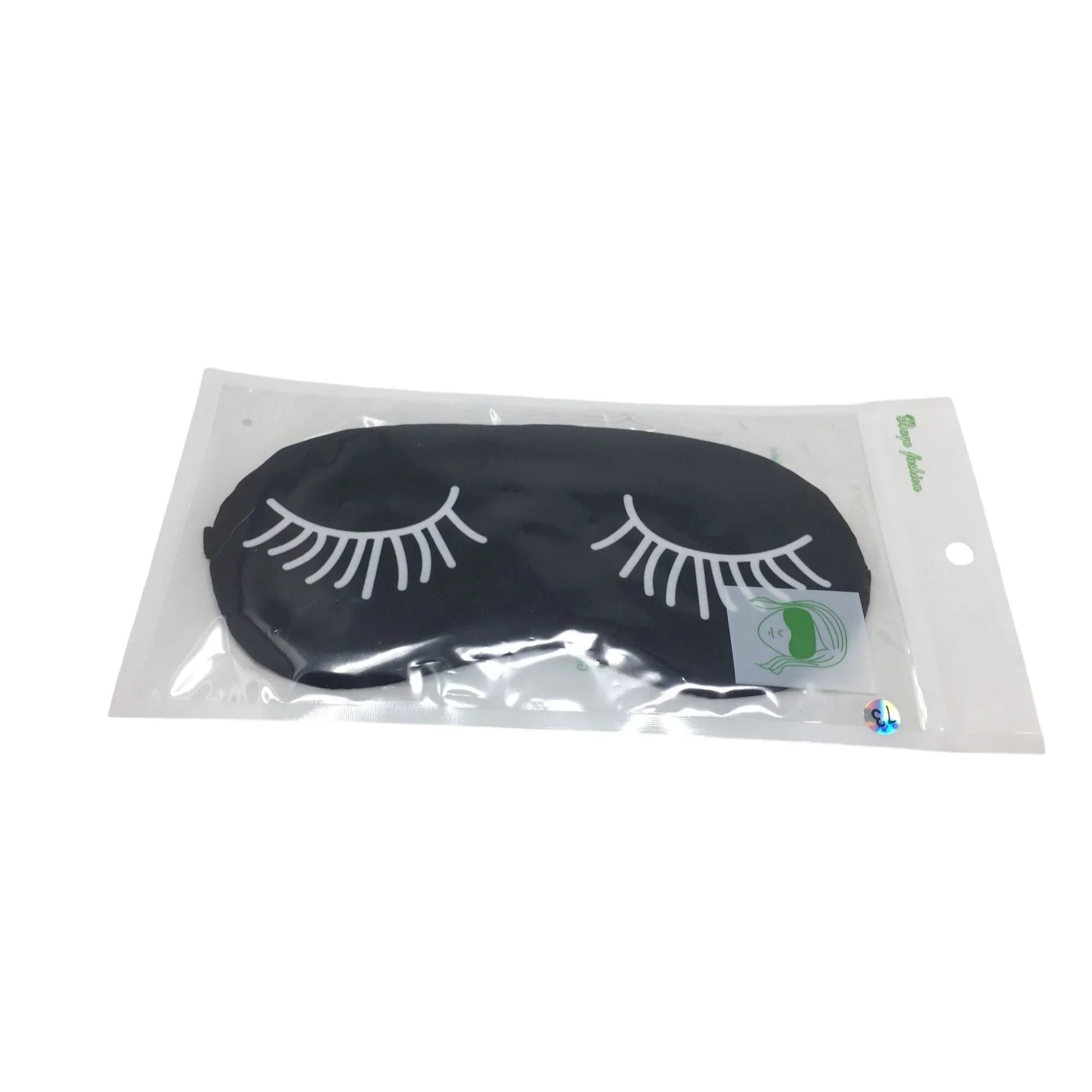 Buqu Fashion Women's Sleeping Eye Mask with Eyelashes on it (Black and White) - Buqu Fashion - beauty products - A+ Stuff