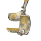 Burberry Silver and Maroon Nova Check Clip On Earrings - Burberry - Earrings - A+ Stuff