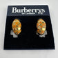 Burberrys of London Nova Check Clip On Earrings with Branded Dust Bag - A+ Stuff