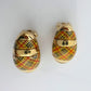 Burberrys of London Nova Check Clip On Earrings with Branded Dust Bag - A+ Stuff