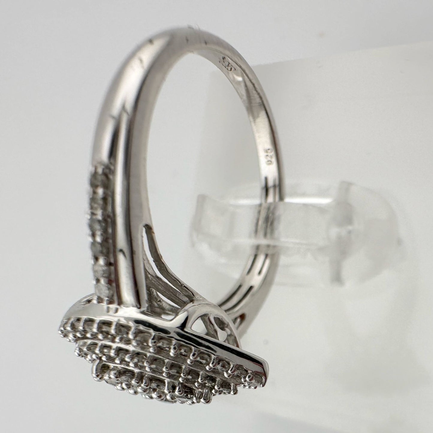 Elegant 1/2 Carat Pear Cut Natural Diamond Ring