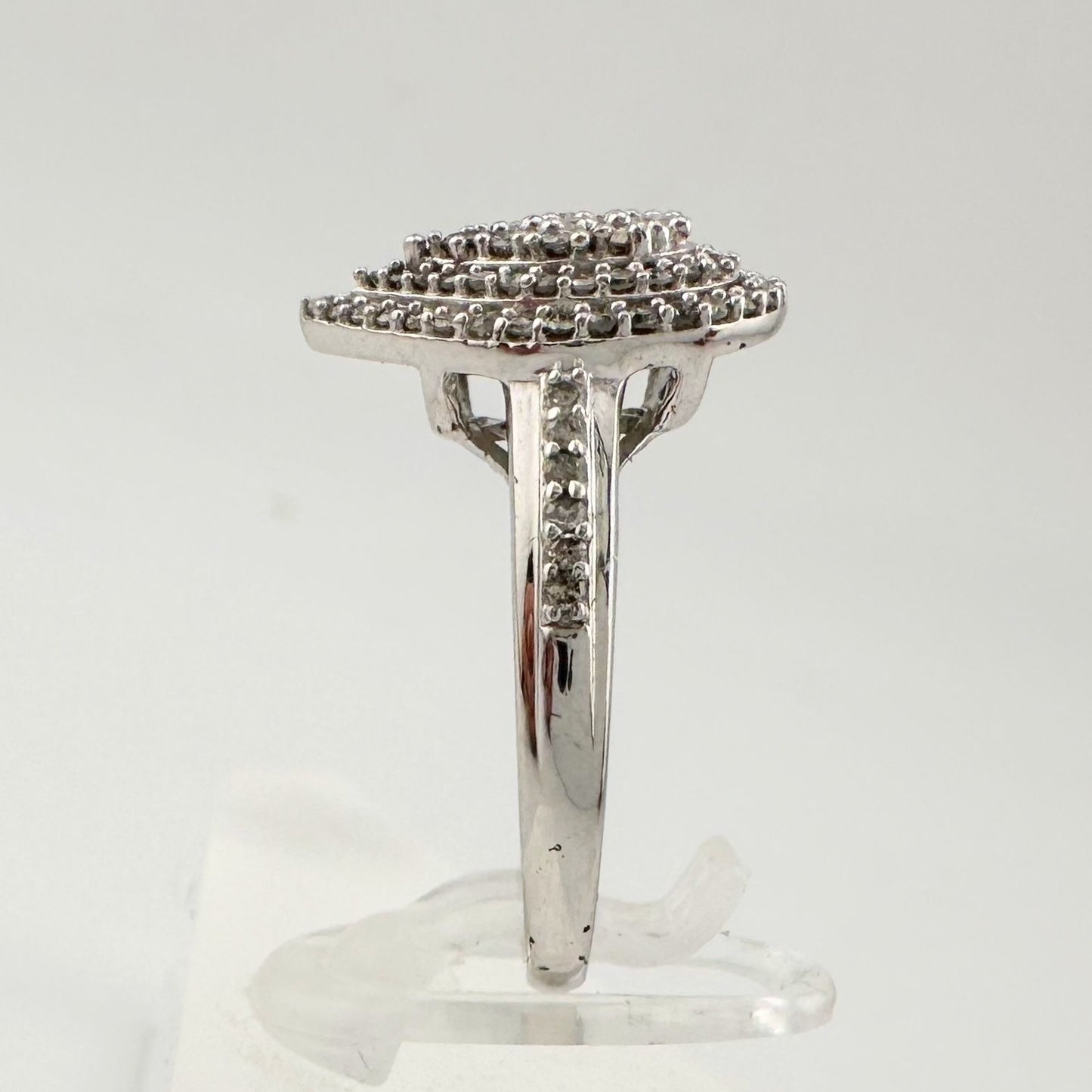 Elegant 1/2 Carat Pear Cut Natural Diamond Ring