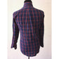 Mens Size Small Chaps Ralph Lauren Button Up Red/Blue Flannel Shirt