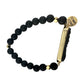 Kinsley Armelle Adelaide Collection Raven Quartz Bracelet