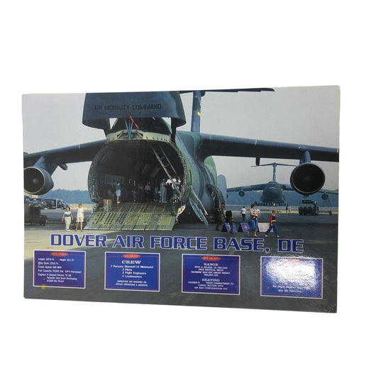 Dover Air Force Base, DE Collectible Postcard