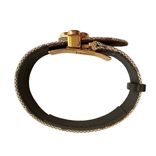 Louis Vuitton Monogram Mini Lin Good Luck Wish Bracelet